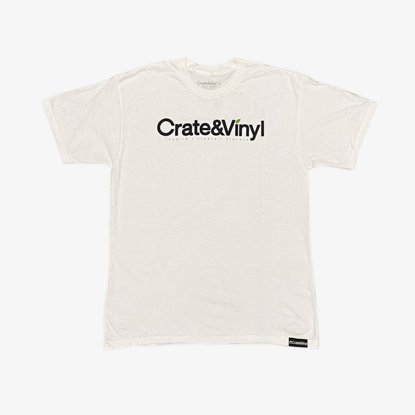 Crate&Vinyl Original: T-Shirt - White