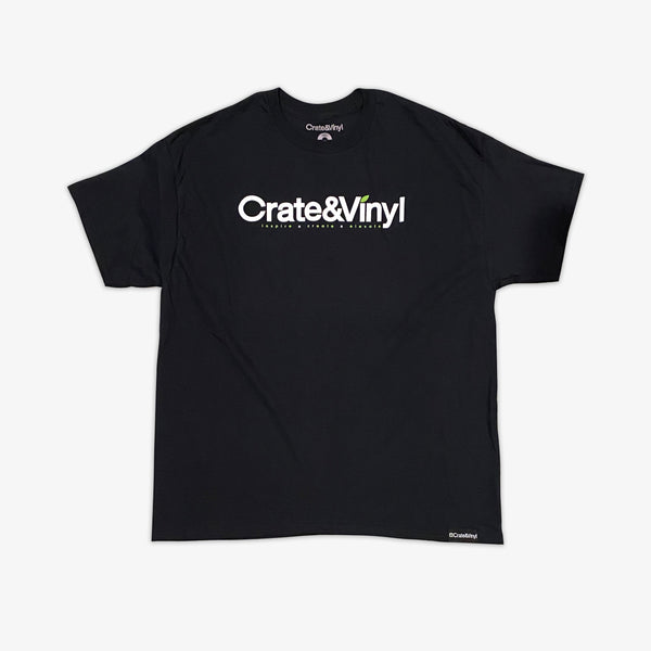 Crate&Vinyl Original: T-Shirt - Black